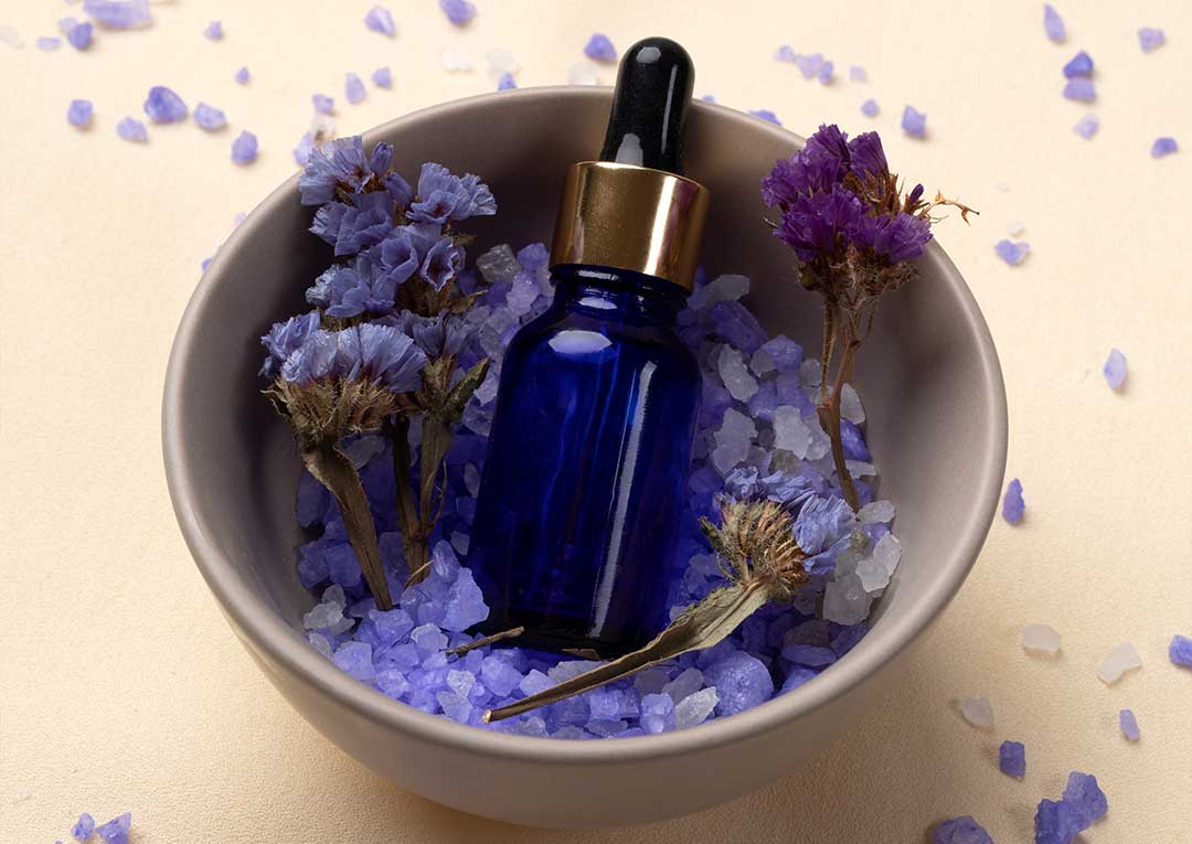 Lavanda en otono invierno cuando el frio acoge el aroma que calma 2
